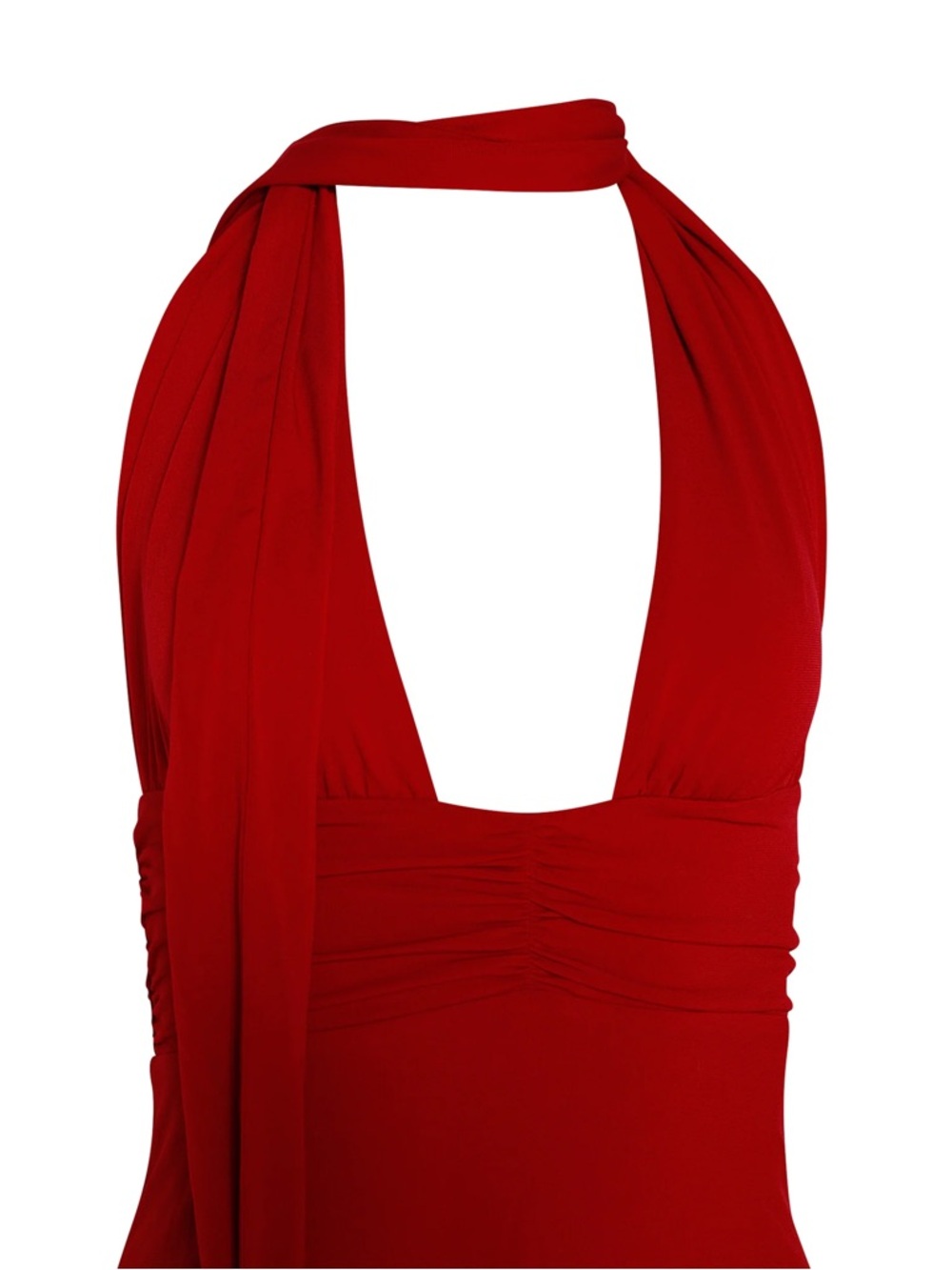 Tiger Mist ‘Luna’ Red Plunge Mini Dress - Picture 7 of 9